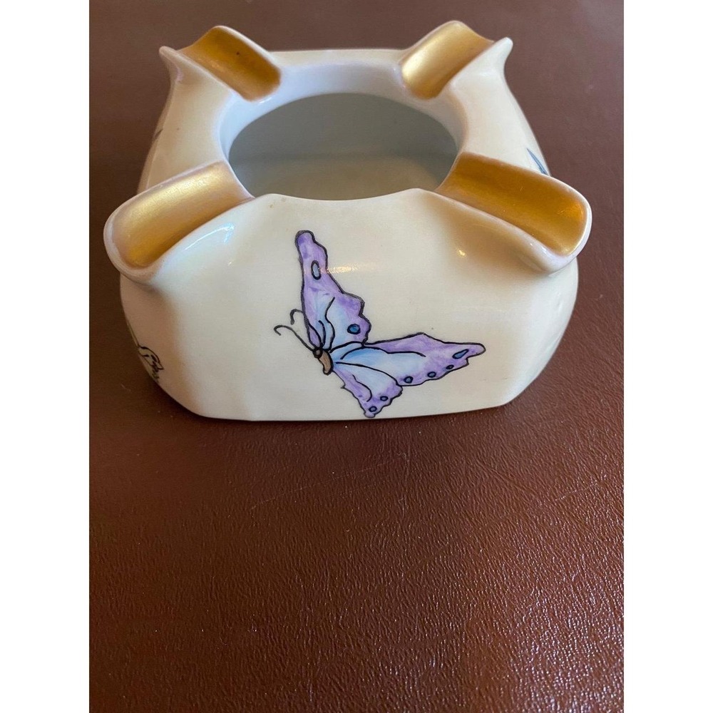 Vintage Noritake Butterfly Ash Tray